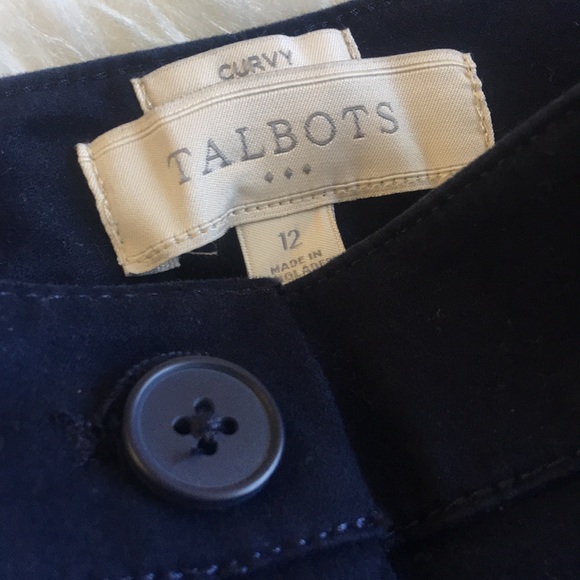 Talbots Navy Curvy Pants - Picture 3 of 3